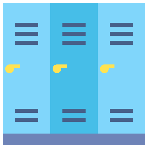 Locker room